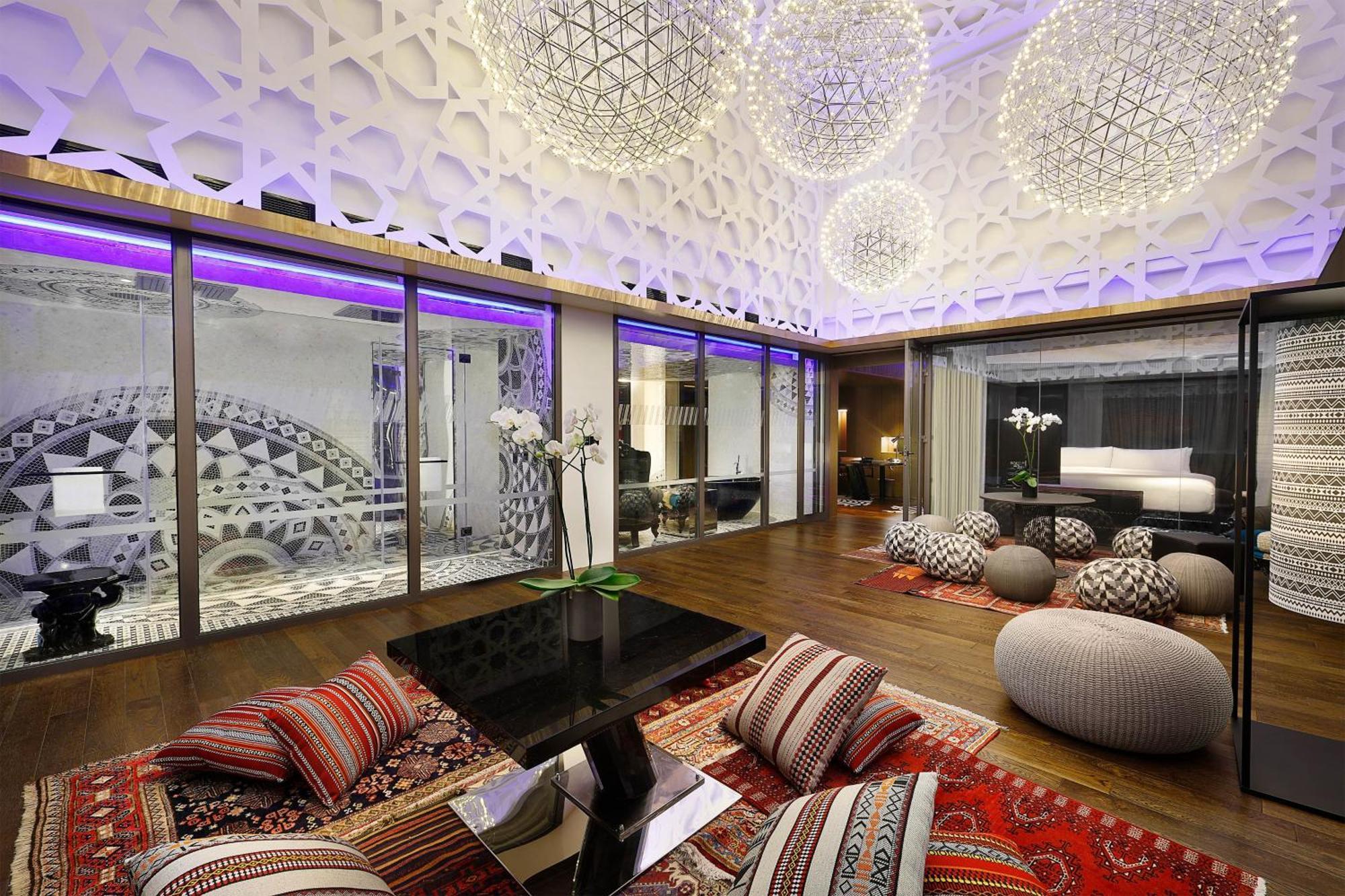 מלון W מוסקט מראה חיצוני תמונה The interior of the hotel